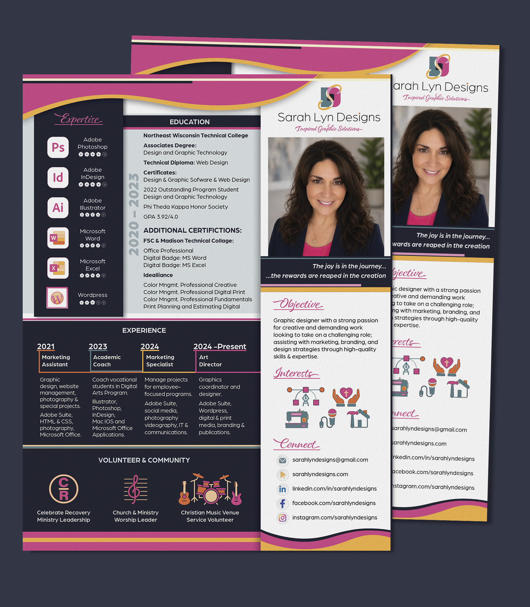 Sarah Lyn Designs Branded Resume
